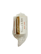 Euromed Cotton Crepe Bandage, 5cmx4.5m
